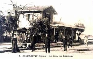 1852- Boukanefis - La Gare - Vue interieure